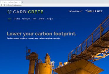Carbicrete website